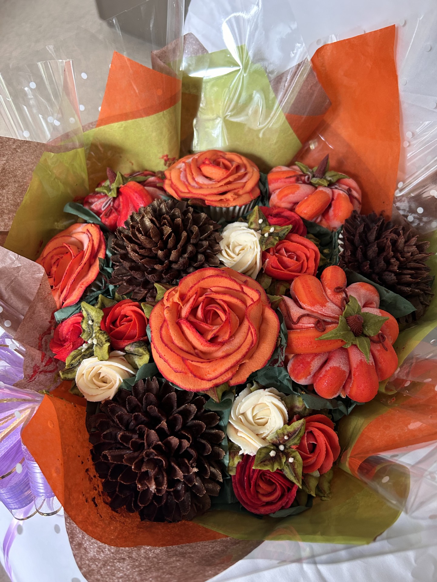 Oktoberfest cupcake bouquet by Walt's Backhaus